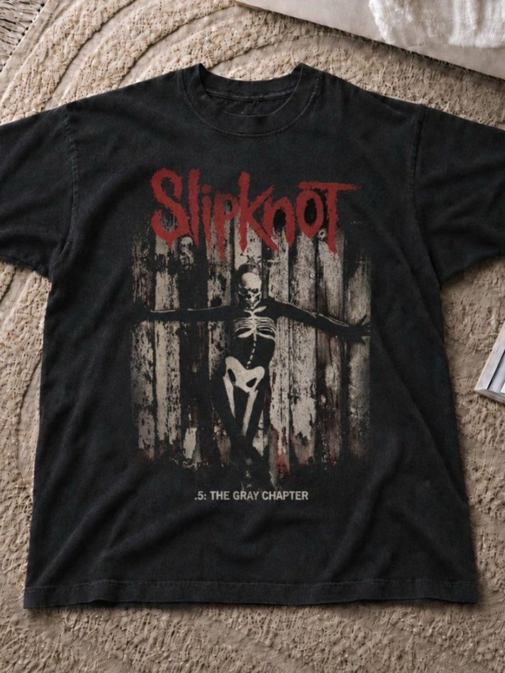 Gildan Black Slipknot Graphic Tee, Music Fan Shirt